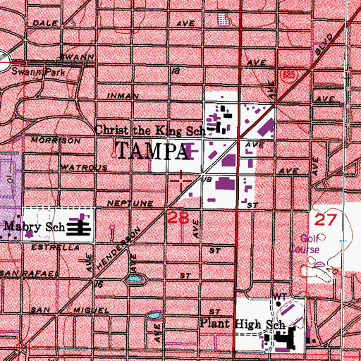 Topographic Map of Sonia, FL