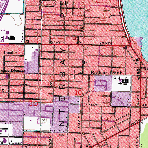 Topographic Map of Stylerite Estates, FL