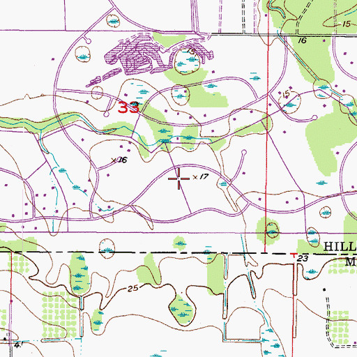 Topographic Map of Sundance, FL