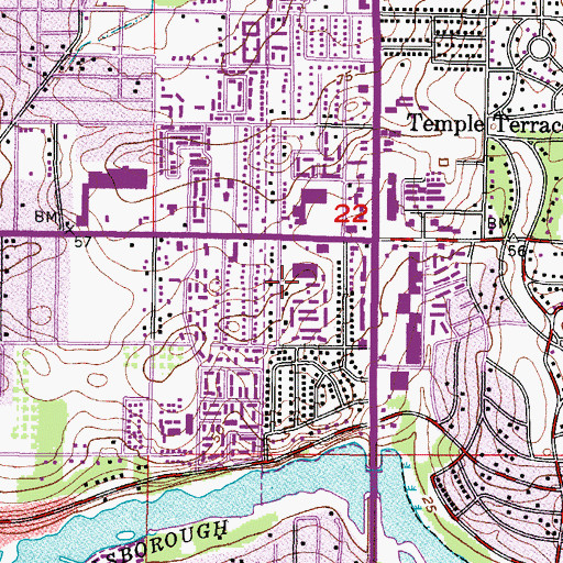 Topographic Map of Terrace Overlook, FL