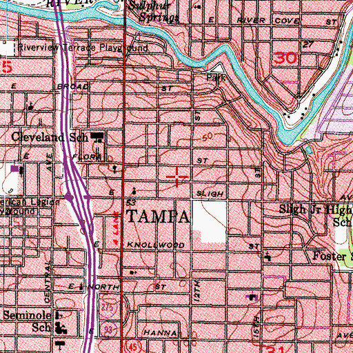 Topographic Map of Valkenwal, FL