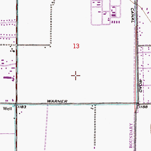 Topographic Map of Estates La Colina, AZ