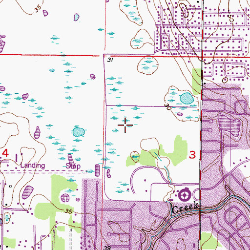 Topographic Map of Vista Cay, FL