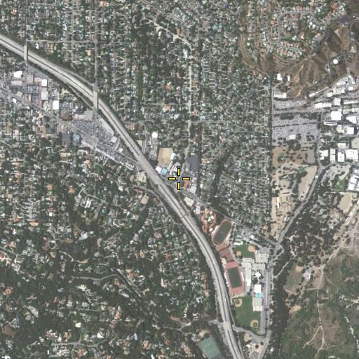 Aerial/Satellite Image of Saint Bede School, CA