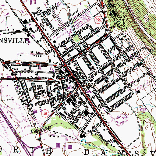 Topographic Map of Star Theatre, NY
