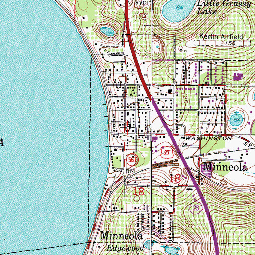 Topographic Map of Christian and Missionary Alliance, FL