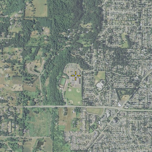 Aerial/Satellite Image of Sprague High School, OR