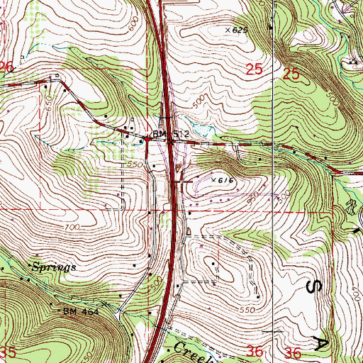 Topographic Map of Willamette Christian School, OR