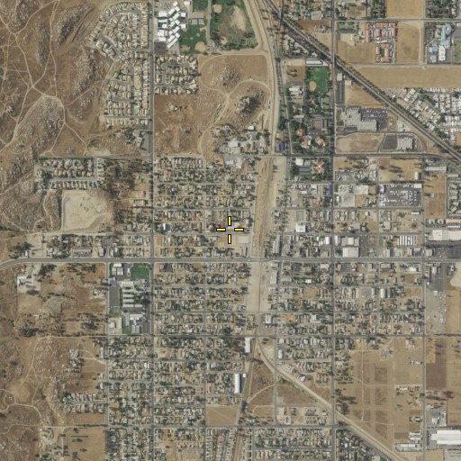 Aerial/Satellite Image of Saint James Catholic School, CA