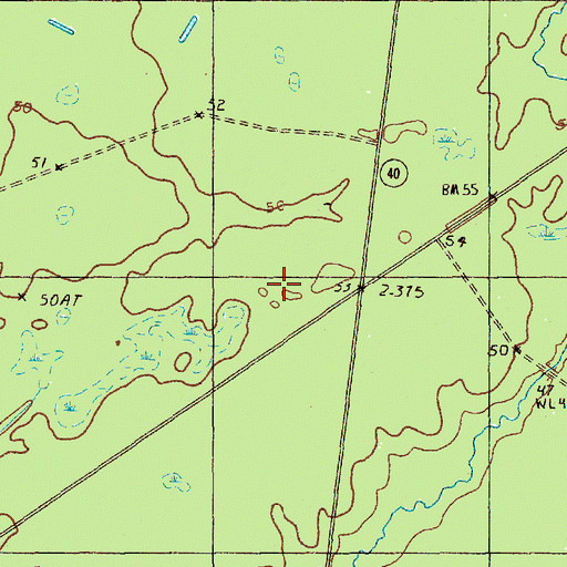 Topographic Map of Timberland High School, SC