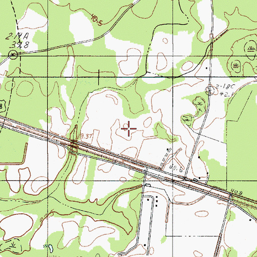 Topographic Map of Lockett Elementary School, SC
