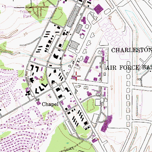 Topographic Map of City Colleges of Chicago, SC