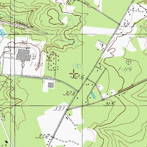 Topographic Map of Northside Elementary School, SC