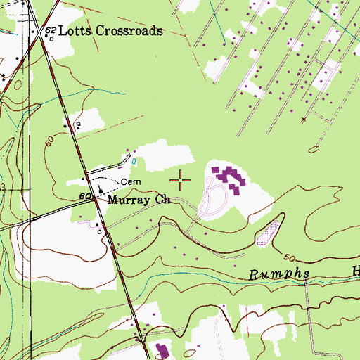 Topographic Map of William Reeves Elementary School, SC
