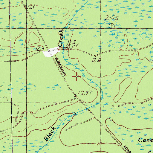 Topographic Map of Ocean Bay Elementary School, SC
