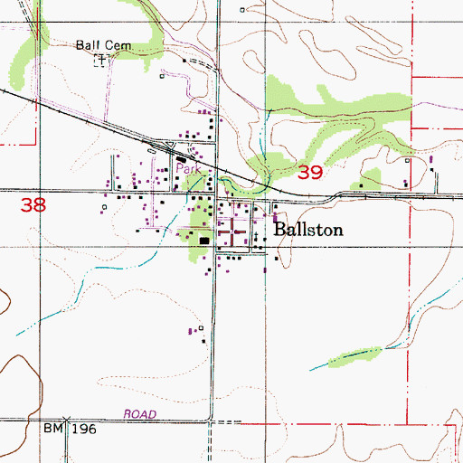 Topographic Map of Eola Hills Charter School, OR