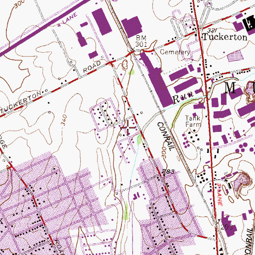 Topographic Map of Clearview Heights, PA