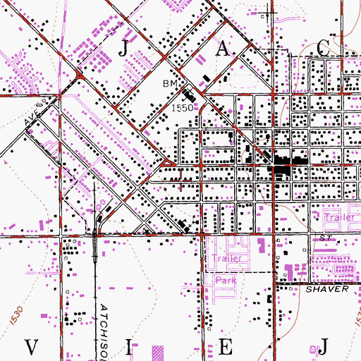 Topographic Map of San Jacinto Viejo, CA