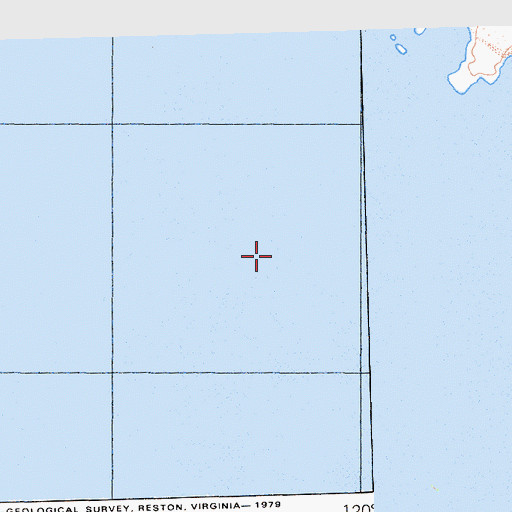 Topographic Map of San Miguel Passage, CA
