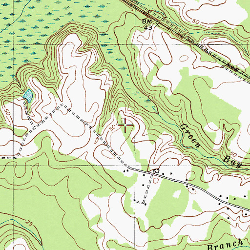 Topographic Map of Atlantic Industrial Park C, SC