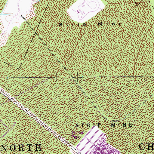 Topographic Map of International Commerce Park, SC