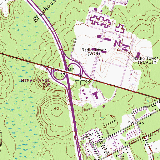 Topographic Map of Trident Surgery Center, SC