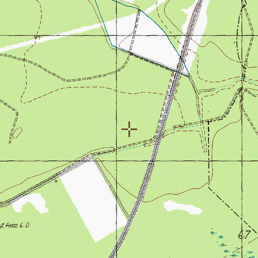 Topographic Map of Myrtle Beach Estates, SC