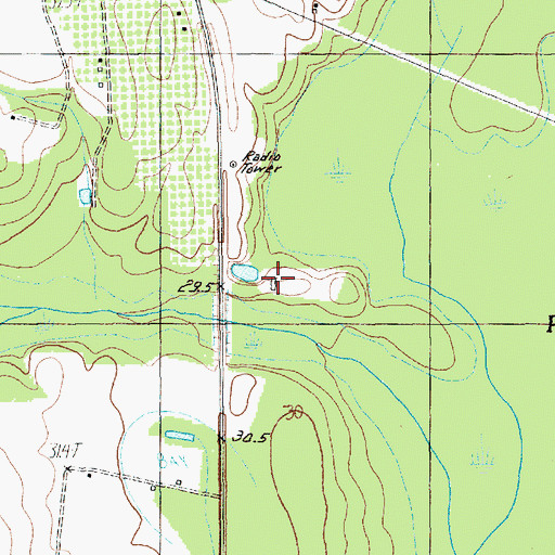 Topographic Map of Florence Seventh Day Adventist Church, SC