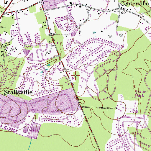 Topographic Map of Church of Christ, SC
