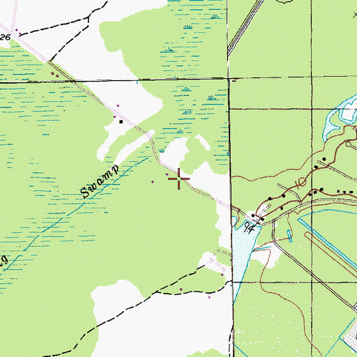 Topographic Map of Trinity Presbyterian Church, SC