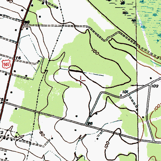 Topographic Map of The Church of Jesus Christ of Latter Day Saints, SC