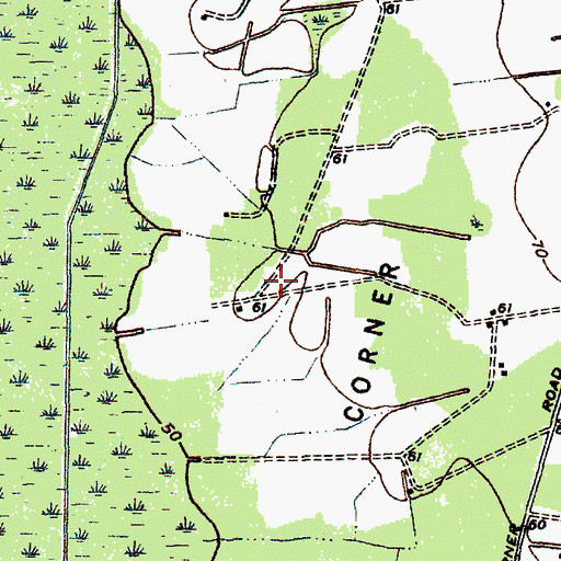Topographic Map of Word of Faith Christian Center, SC