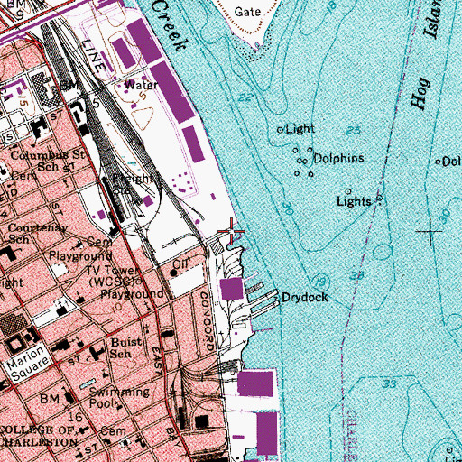 Topographic Map of American Military Museum, SC