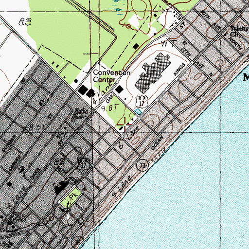 Topographic Map of Childrens Museum of South Carolina, SC