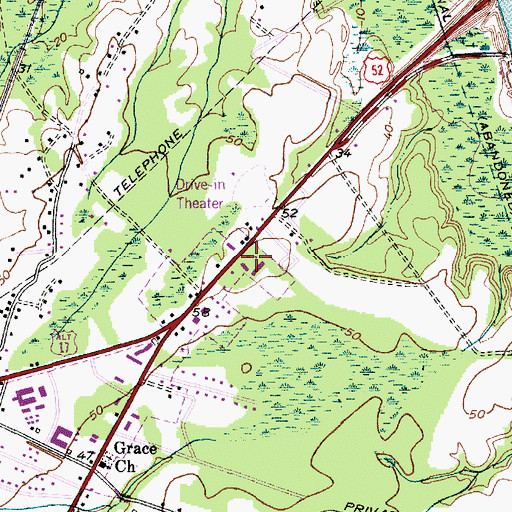 Topographic Map of South Carolina Department of Social Services, SC