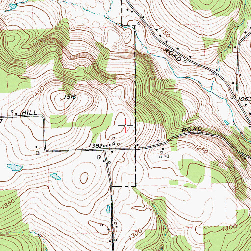 Topographic Map of Quick Mobile Home Park, NY