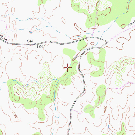 Topographic Map of Santa Rosa, CA