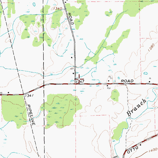 Topographic Map of Swamp School (historical), NY