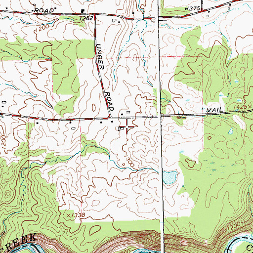 Topographic Map of School Number 3 (historical), NY