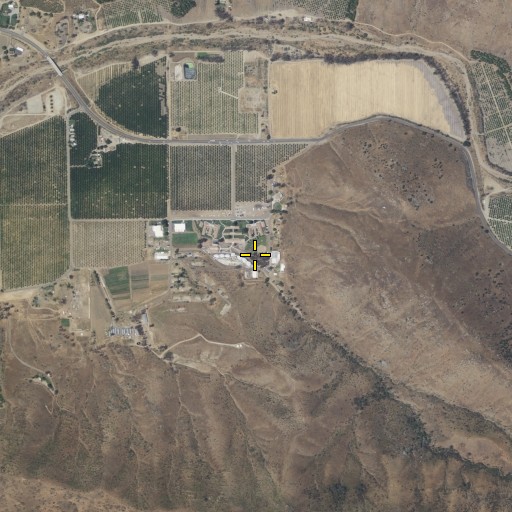 Aerial/Satellite Image of Schoolhouse Canyon, CA