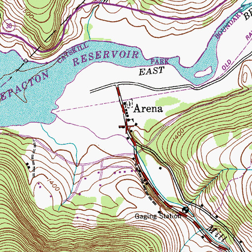 Topographic Map of Advent Christian Church, NY