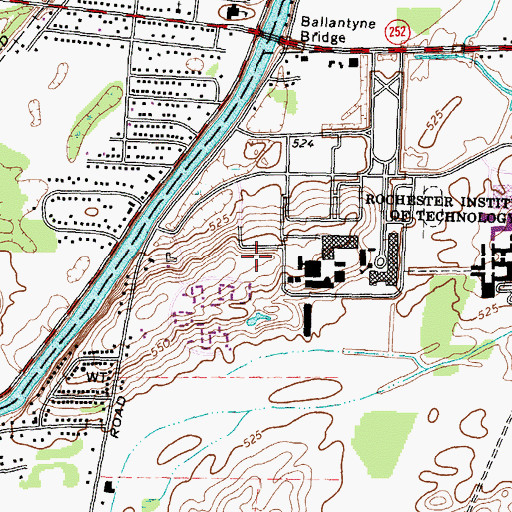 Topographic Map of Laboratory For Applied Computing, NY