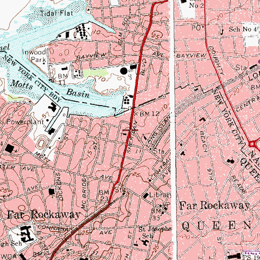 Topographic Map of Christian Training and Recreation School, NY