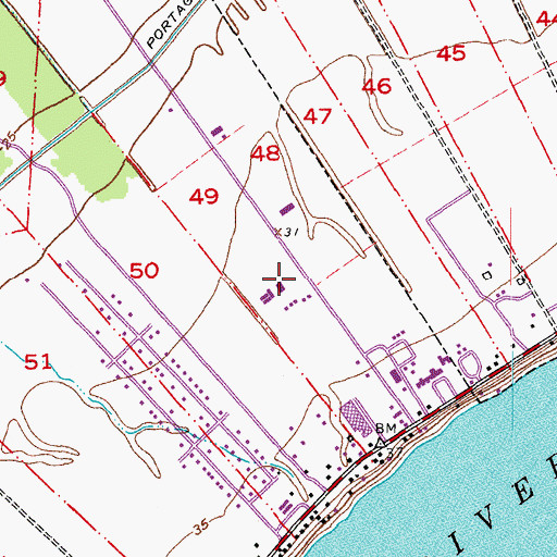 Topographic Map of Louisiana Technical College Jumonville Campus, LA