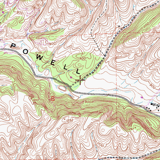 Topographic Map of Sheep Canyon, CA