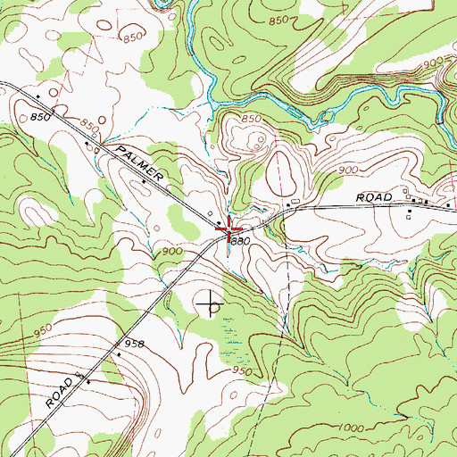 Topographic Map of School Number 6 (historical), NY