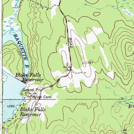 Topographic Map of Wick School (historical), NY