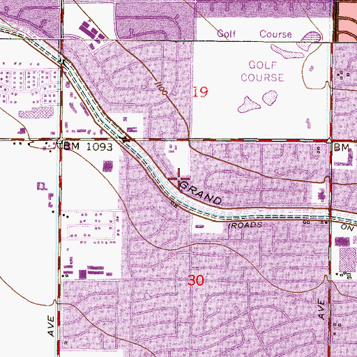 Topographic Map of Maryvale Terrace, AZ