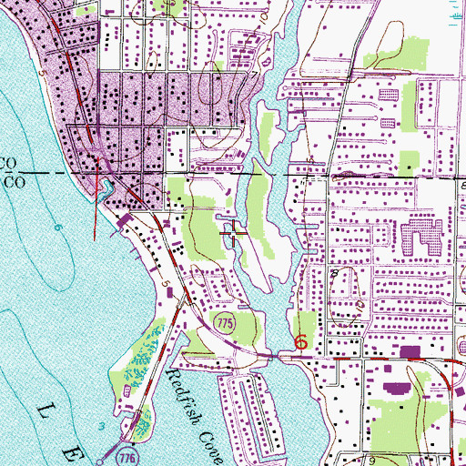 Topographic Map of Deer Creek, FL
