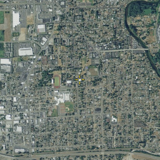 Aerial/Satellite Image of Auburn School District Office, WA
